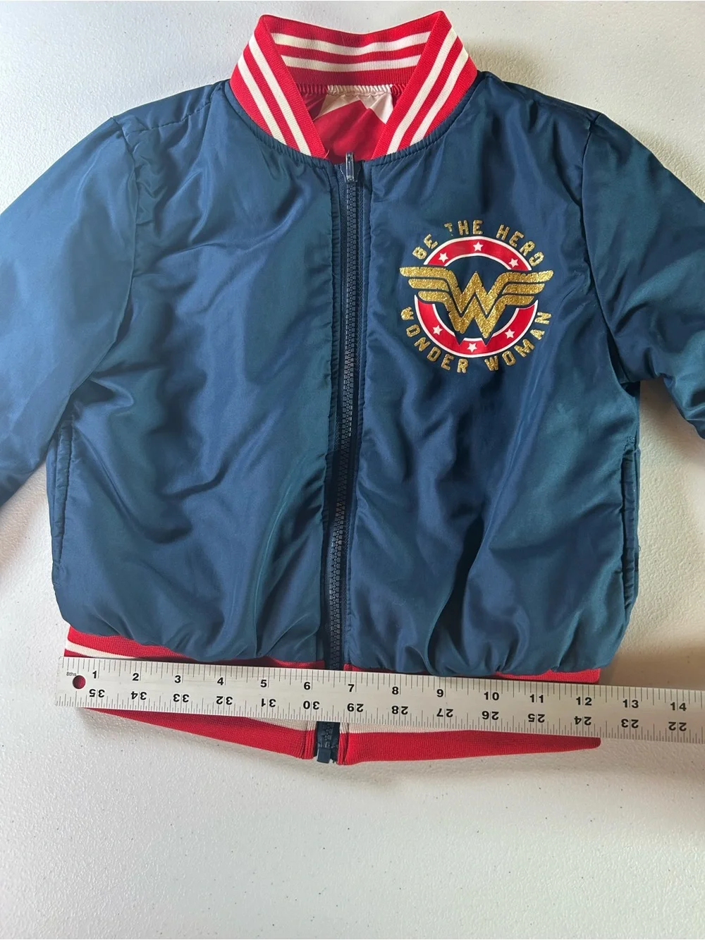 DC Comics Wonder Woman Reversible Bomber Jacket Play Costume